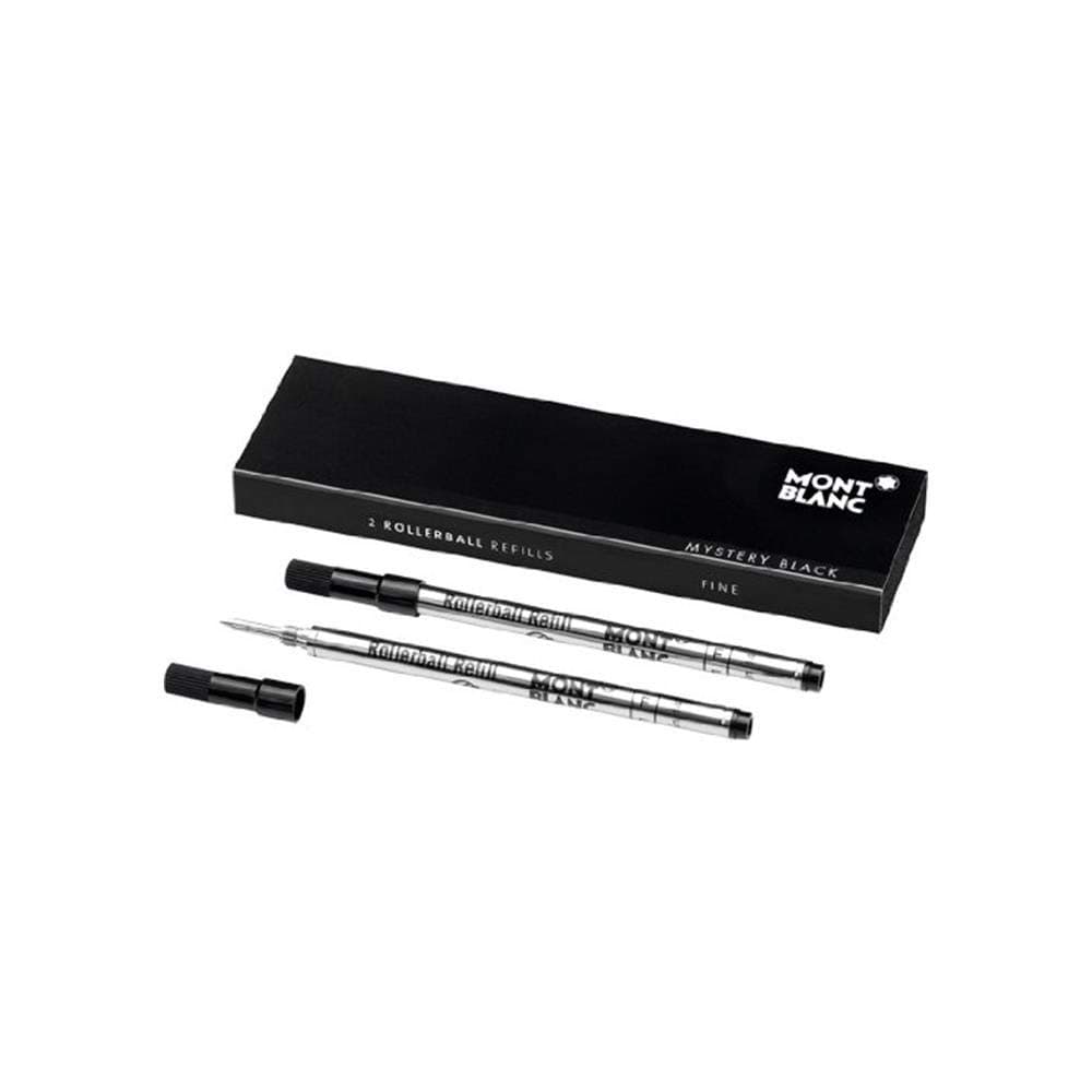 Refills Black 2 Pack Medium Point Rollerball Pen