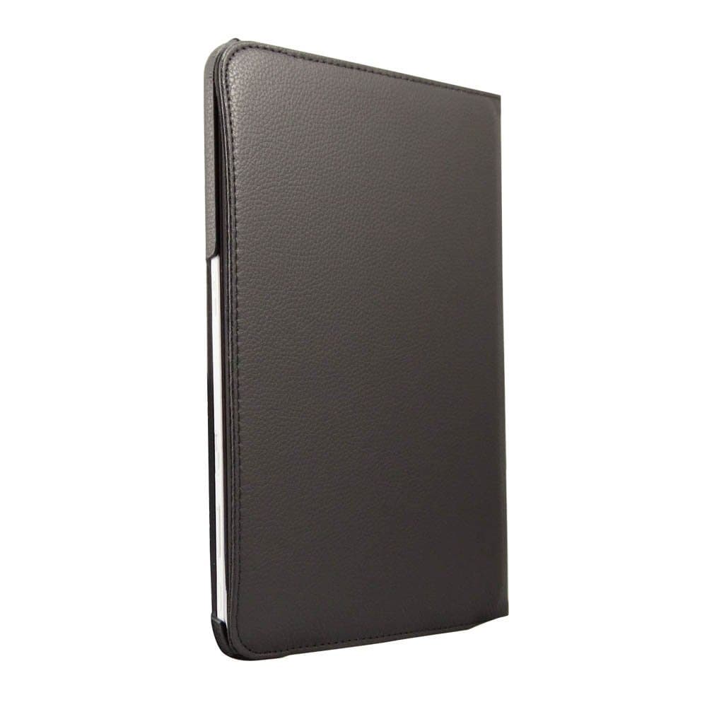 Tab 4 10.1 case, Fulland Case for Samsung Galaxy Tab4 10.1" T530 T531 T535 Tab 4 PU Leather 360 Rotating Stand Cover with Screen Protector+ Stylus -Black