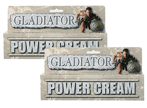 Gladiator Power Cream Desensitizing Climax Delay Lubricant : Size 1.5 Fl Oz. .