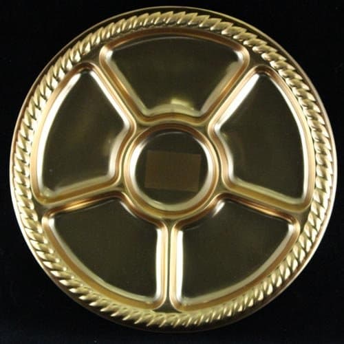 Gold Lazy Susan Trays (10)