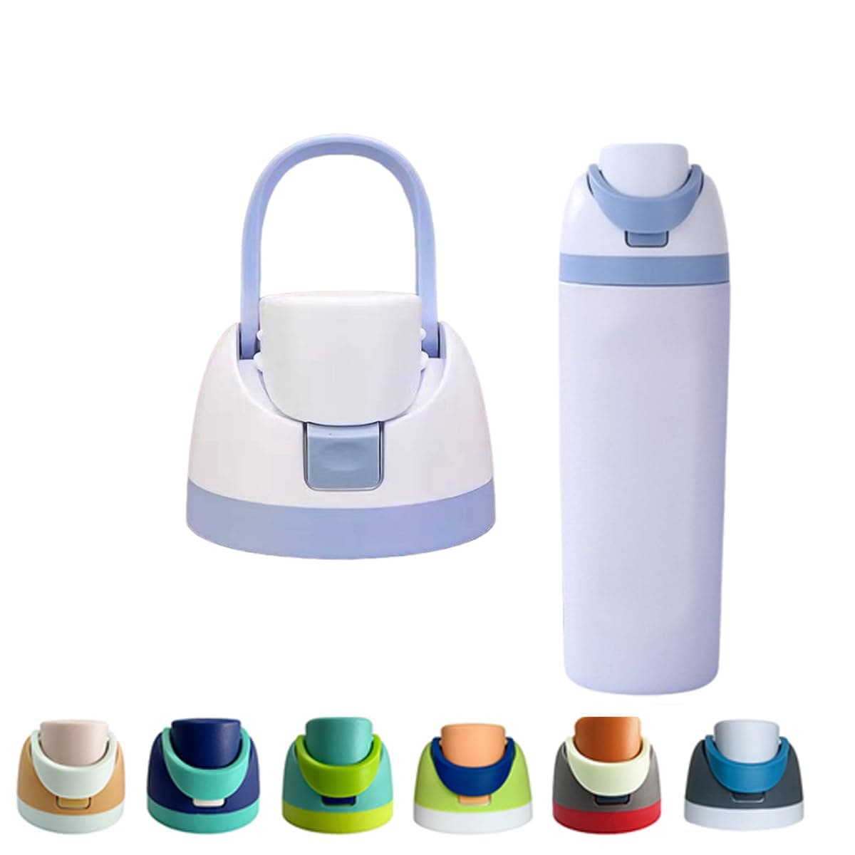 Replacement Cap for Owala Freesip, Replacement Lid Compatible with Owala Cup Sizes 16oz 24oz 32oz 40oz This BPA-Free One-Touch Water Bottle Top Cap ensures a Leak-Proof Seal (Purple)