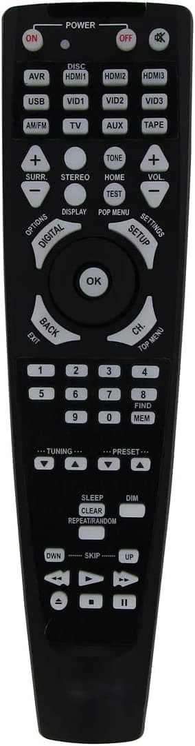 HCE AVR700 Replcement Remote Control for ALL Harman-kardon Audio/Video AV A/V Receiver