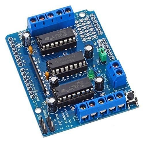 L293D Motor Shield For Arduino - Blue
