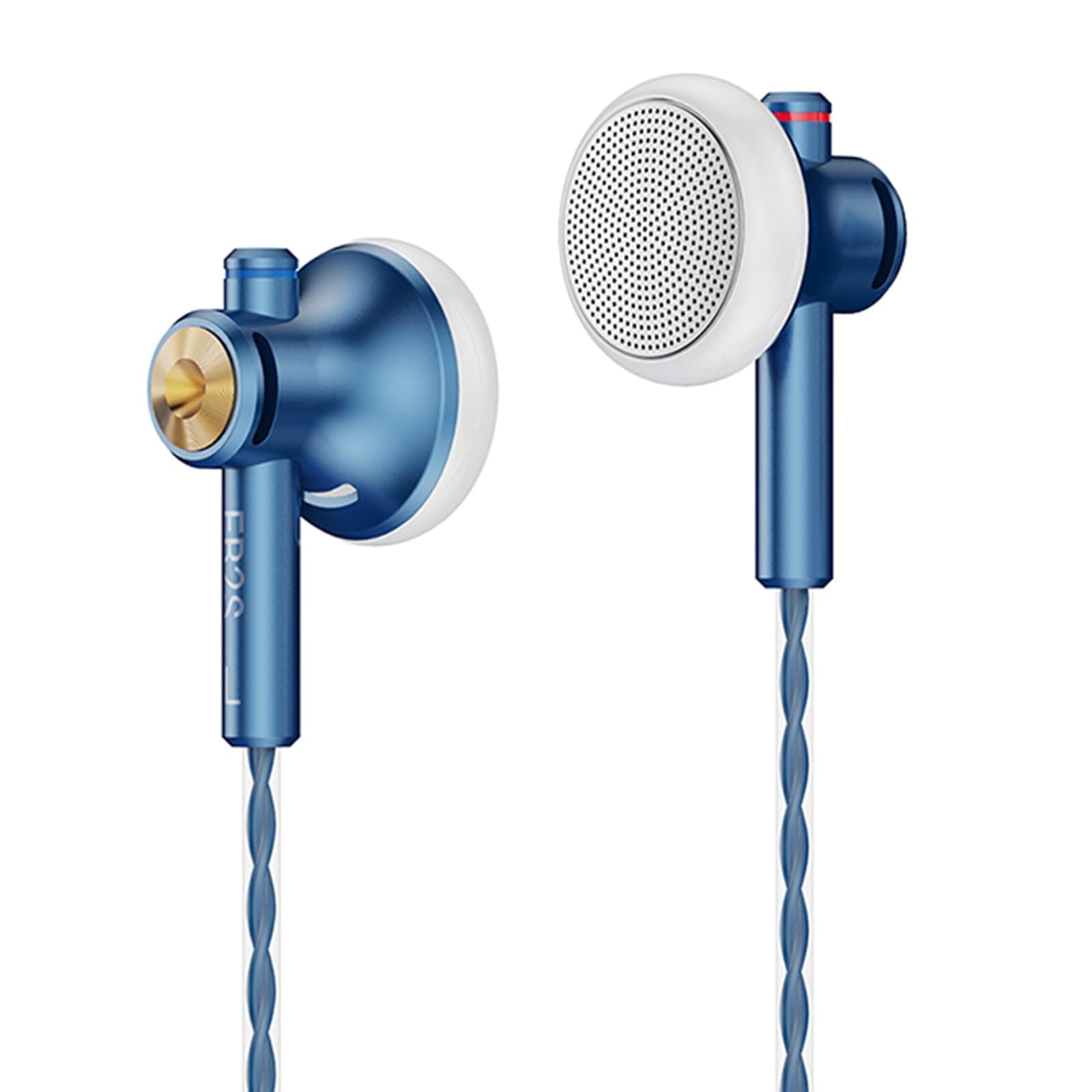 NICEHCK EB2S Pro Flat Head Earbuds, Wired Earbuds in-Ear Headphones,Noise Isolation Corded for 3.5mm/4.4mm Jack Ear Buds Galaxy S7 Edge,Galaxy S23 Ultra, Xiaomi Mi A3 Audiophile (3.5mm no Mic)