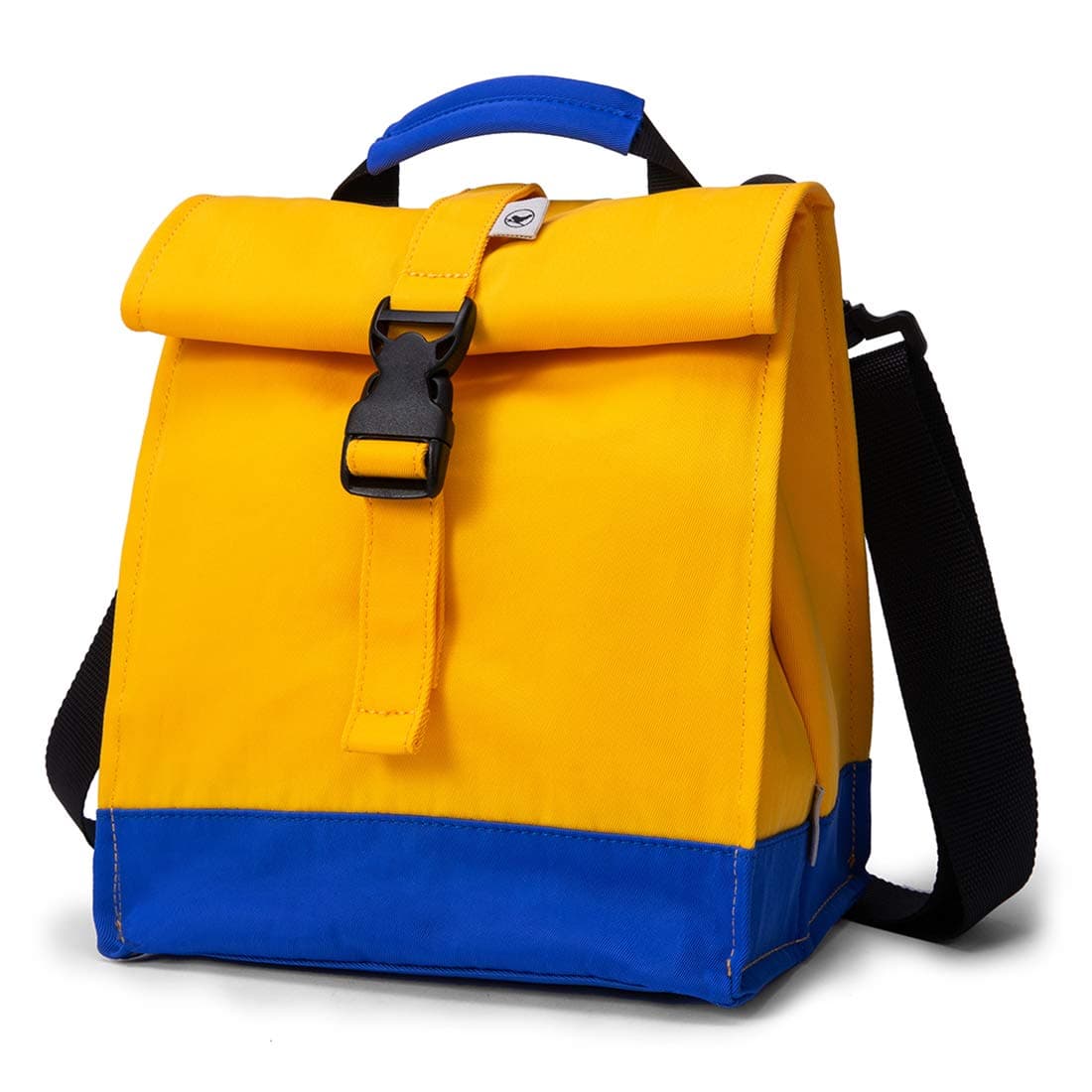 Sunny Bird Rolltop Lunch Bag Yellow