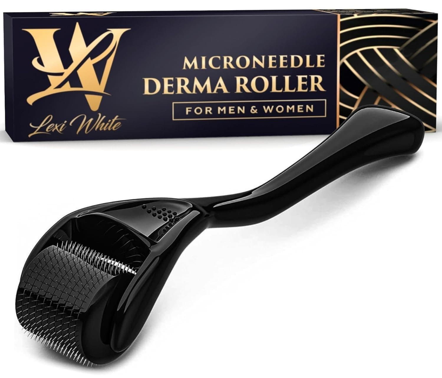 Derma Roller 1.5mm | Microneedle Roller Beard | Microneedling For Face & Scalp Micro Needle for Women & Men