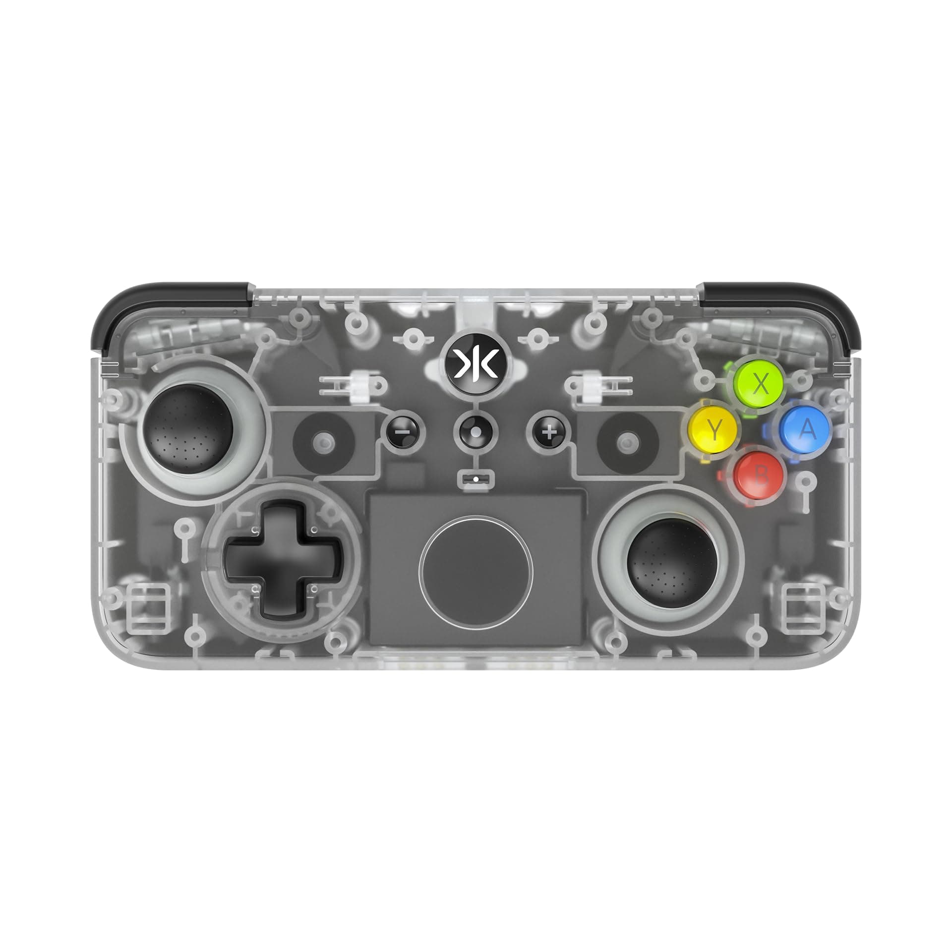 CRKD NEO S - Wireless Collectible Controller for Nintendo Switch/Switch 2, iPhone, Android, iPad, PC, Smart TV, Steam Deck OLED, Legion Go, Rog Ally Gaming (Classic Clear)