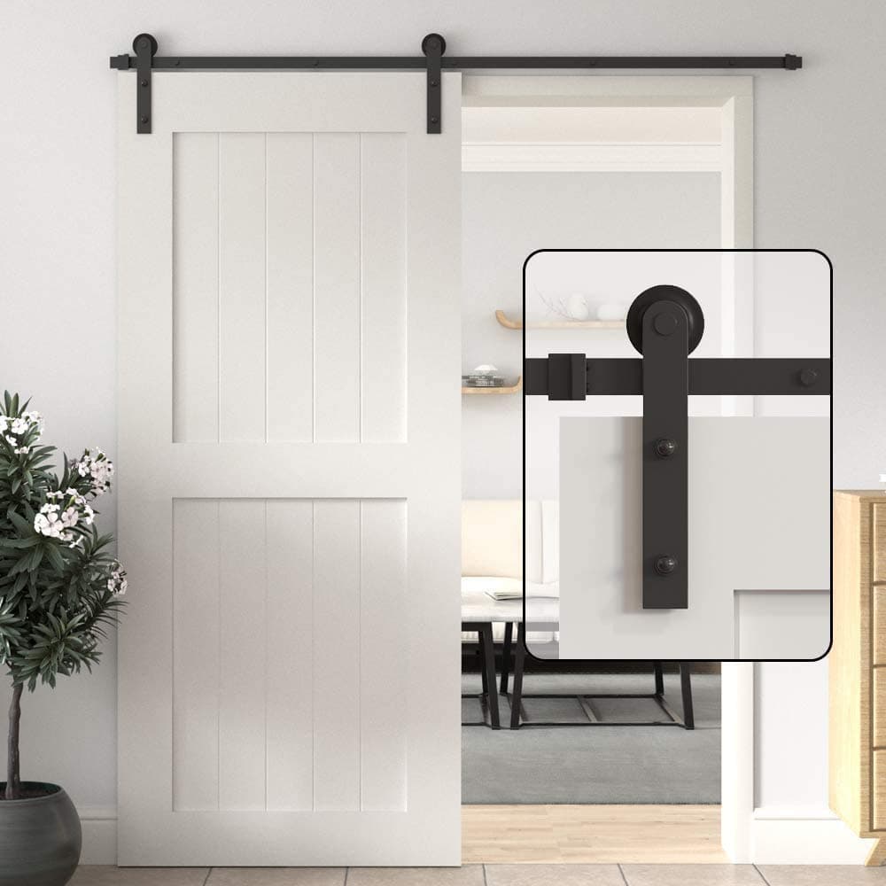 5ft barn door hardware kit single door