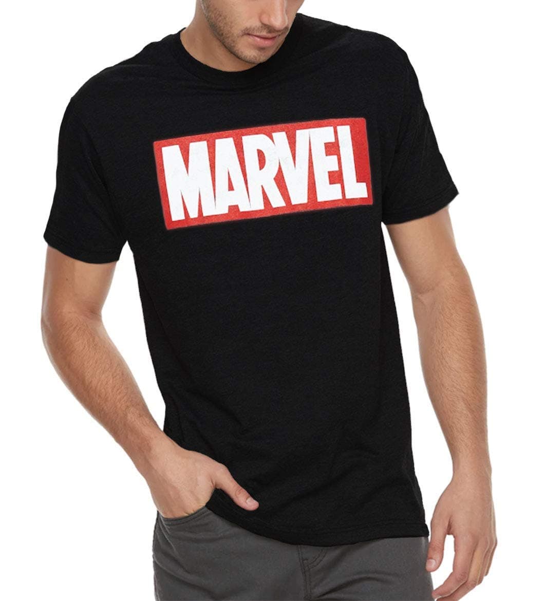 MarvelMen's Comics Simple Classic Logo T-Shirt