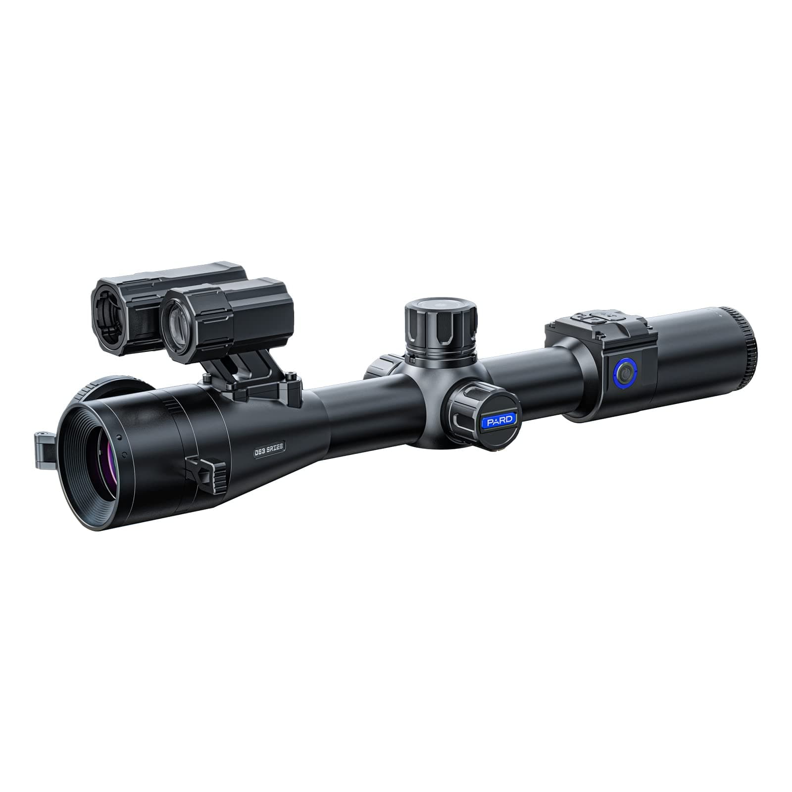 PARD Night Vision Scope, Night Vision Rifle Scope w/Ballistics Calc, Rangefinder 1000m, 2560x1440 Resolution, Video Record, Wi-Fi, Waterproof, DS35/DS35LRF