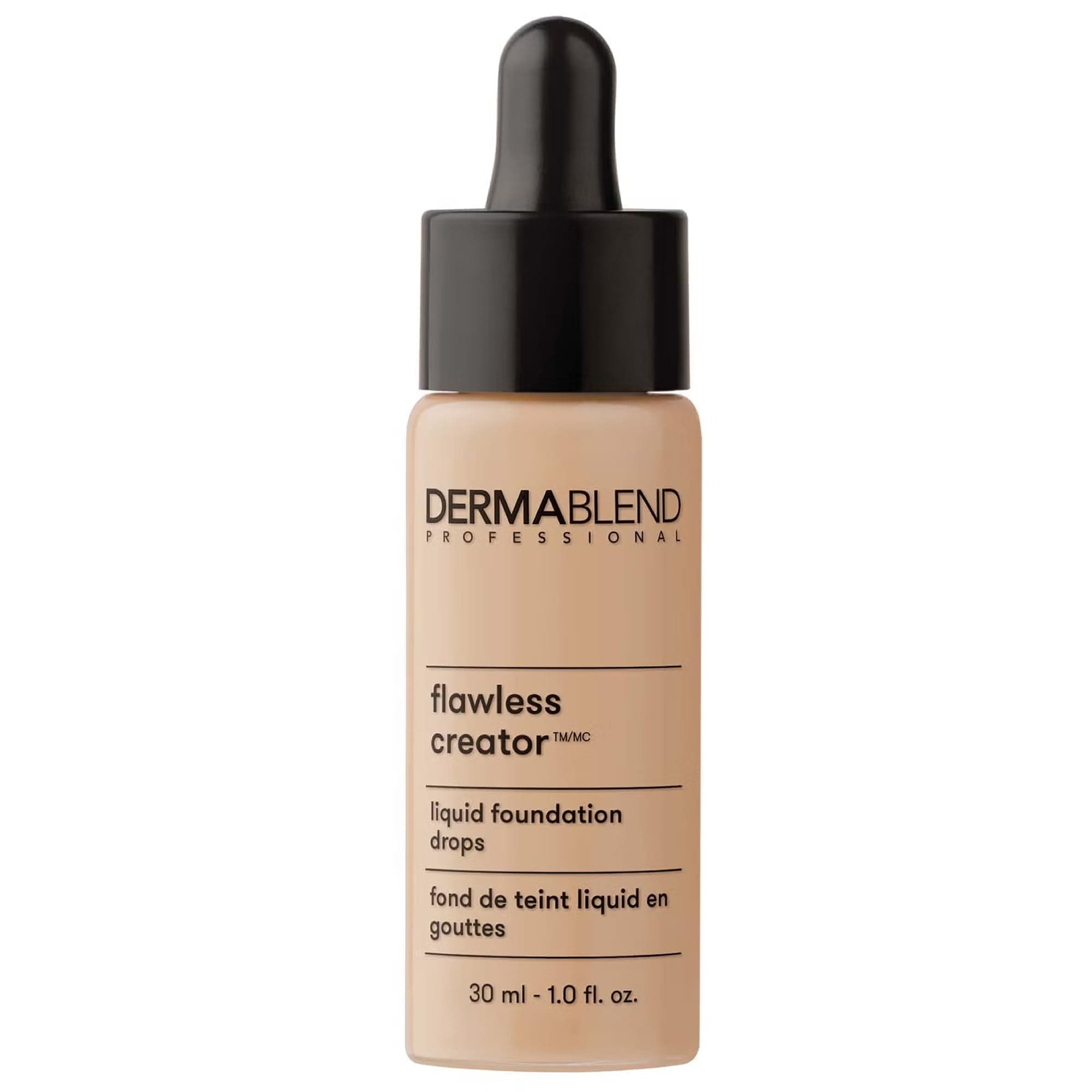 Flawless Creator Multi-Use Liquid Foundation Makeup, Full Coverage Lightweight Buildable Foundation, Natural Finish, 1 Fl oz.