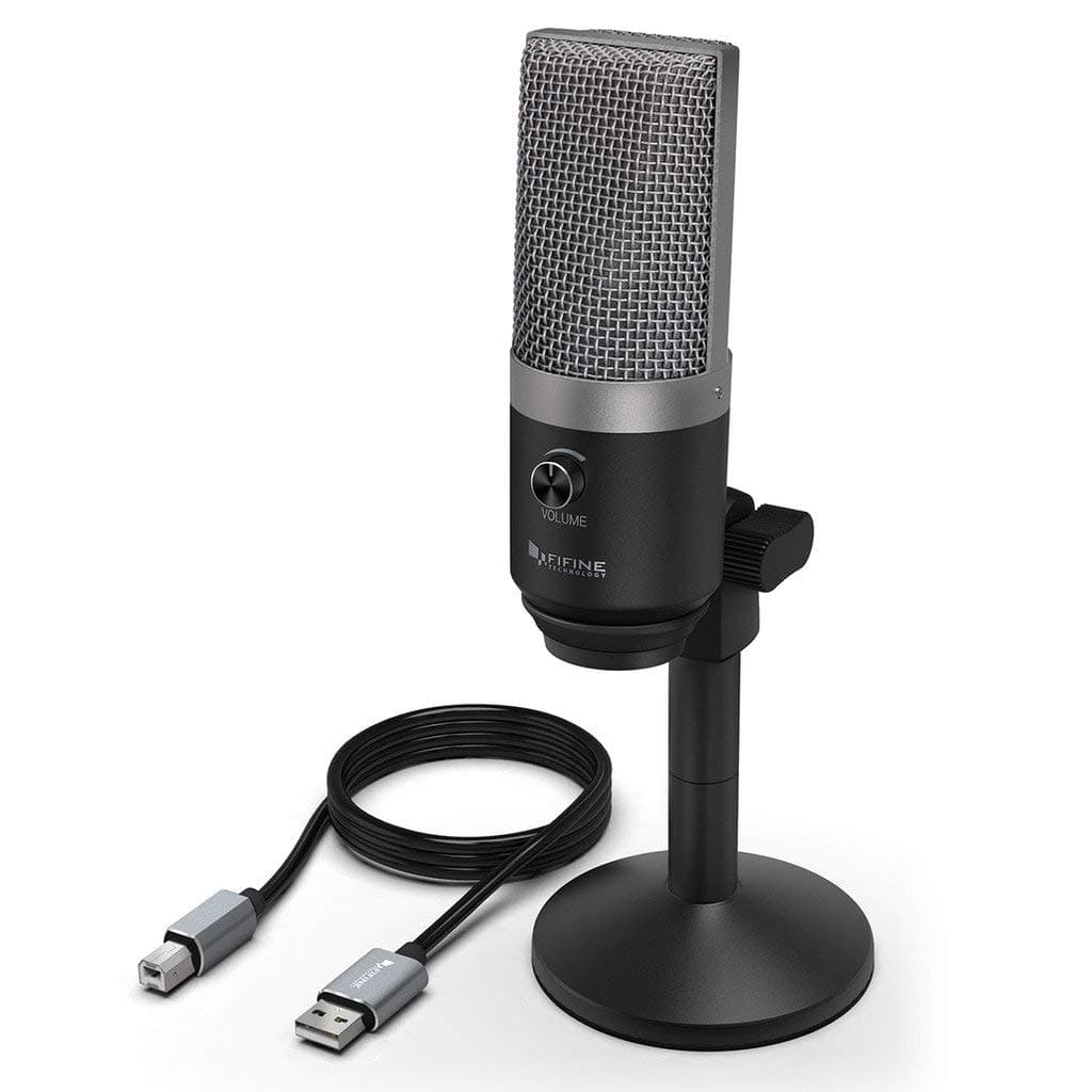 USB Microphone, PC Microphone for Mac and Windows Computers,Optimized for Recording,Streaming Twitch,Voice Overs,Podcasting for YouTube,Skype Chats-K670