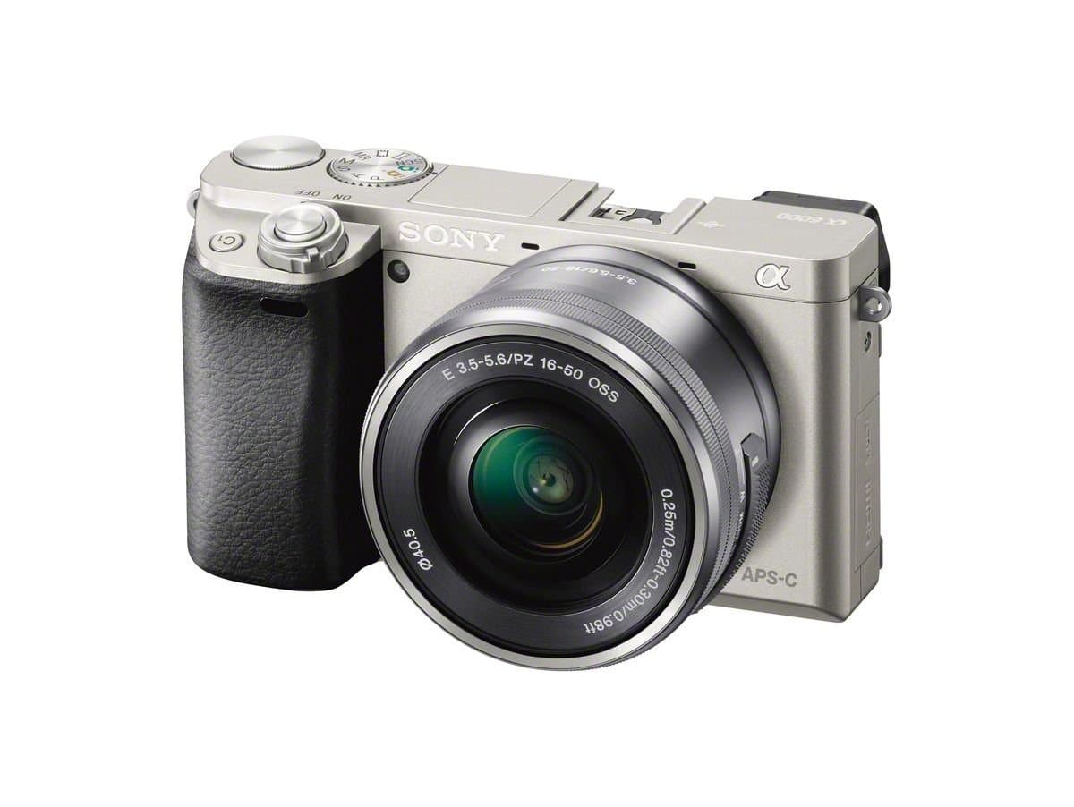 Sony Alpha a6000 Mirrorless Digital Camera - Body only (Silver) - International Version (No Warranty)