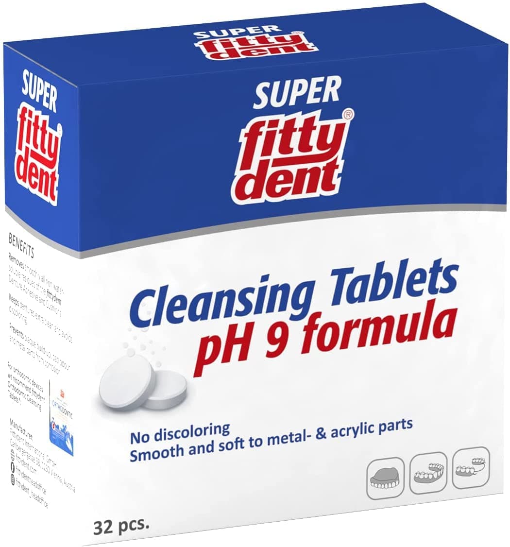 Fittydent Super Cleansing Tablets 32's