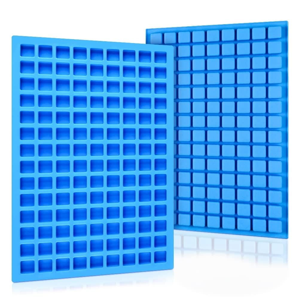 Square Silicone Candy Molds - Mini Silicone Molds for Hard Candy, Chocolate, ...