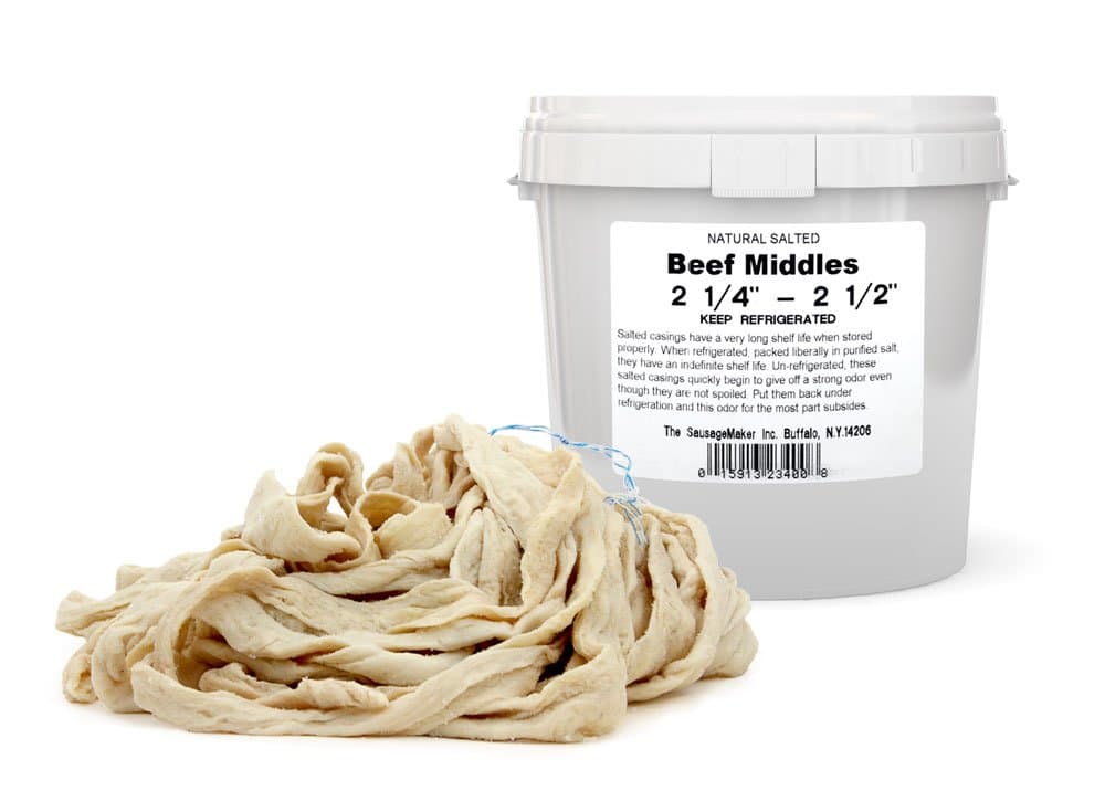 TSM 55-60mm (2 1/8" - 2 3/8") Natural Beef Middles