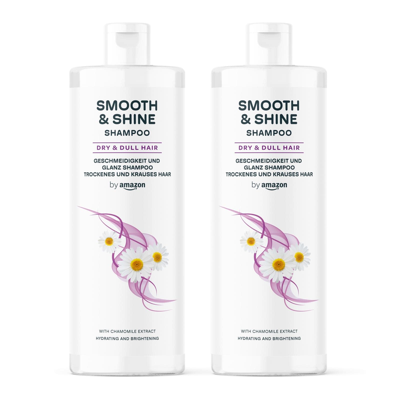 Smooth & Shine Shampoo, 2 x 400 ml