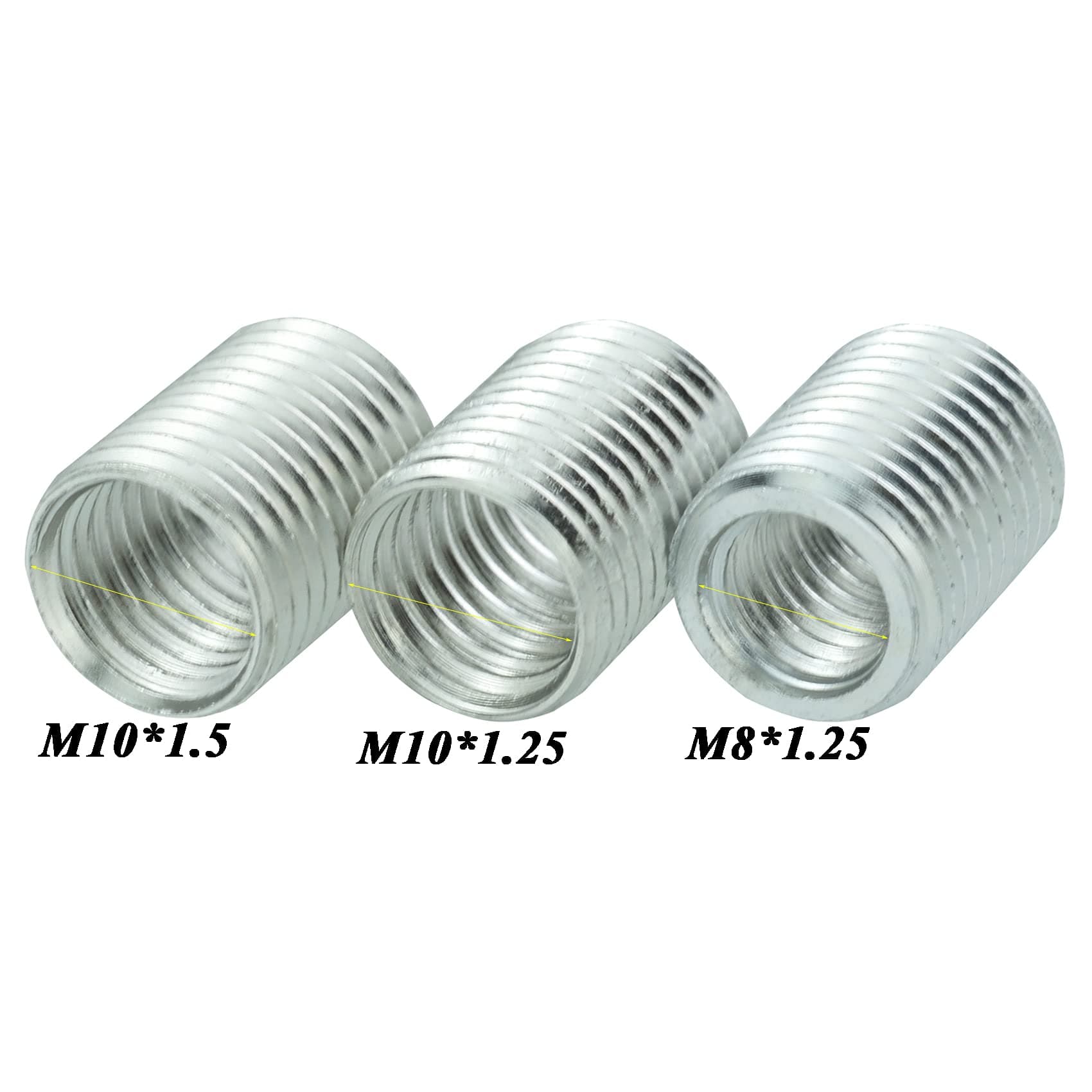 Abfer Shift Knob Adapter Car Gear Stick Shifter Replacement Kits Accessories for Most Vehicle Truck, M8&1.25, M10&1.25, M10&1.5