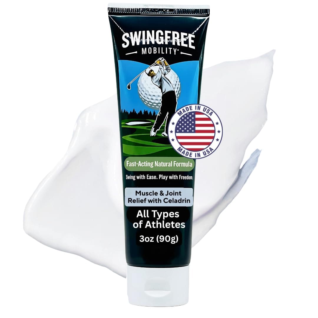 EagleEase – Targeted Joint Support Cream for Golfers & Athletes | Helps Support Elbows & Mobility During & After Play | Fast-Absorbing – 3 oz