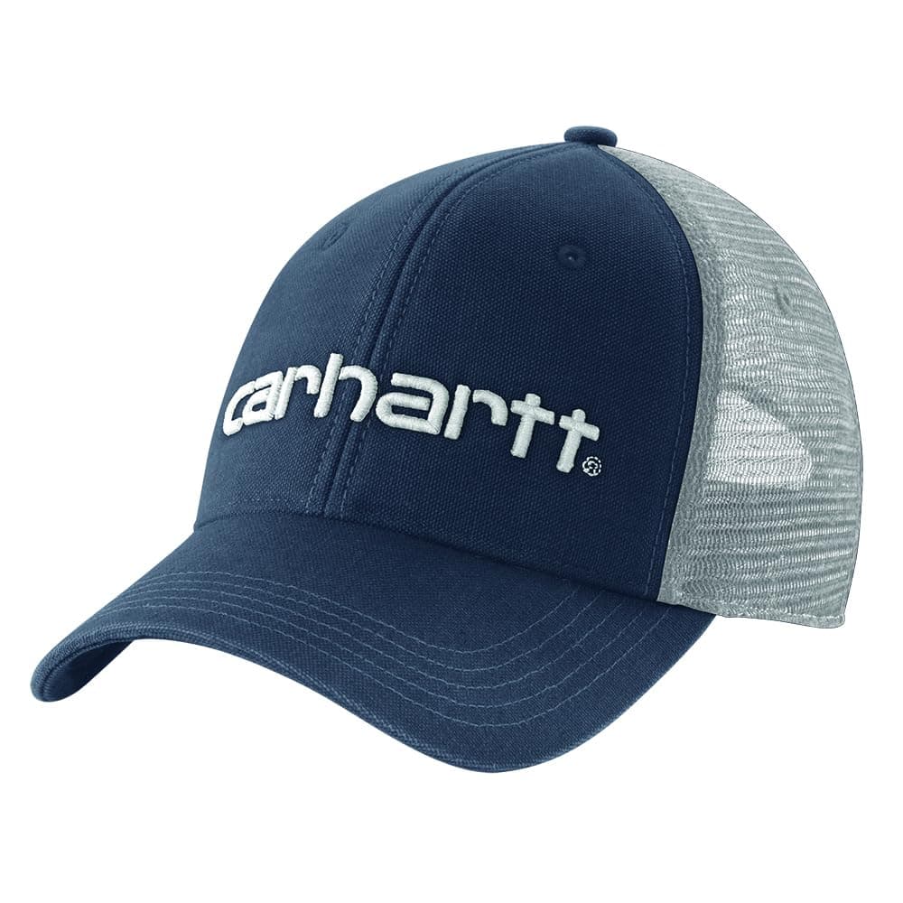Carhartt mens Dunmore Mesh Back Cap Canvas Mesh-back Logo Graphic Cap (pack of 1)