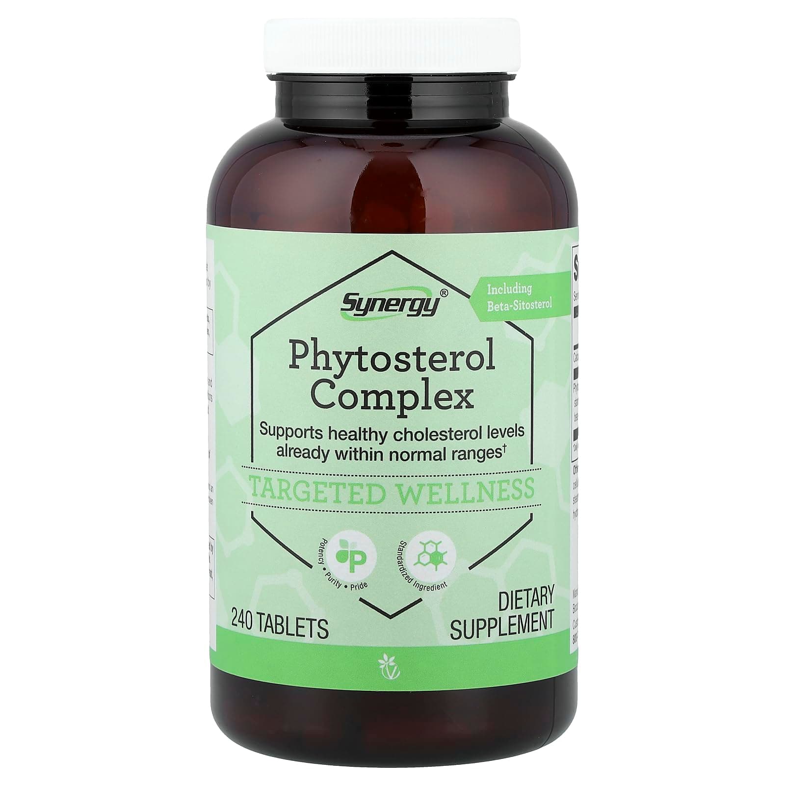 Vitacost Synergy Phytosterol Complex with Beta-sitosterol -- 240 Tablets