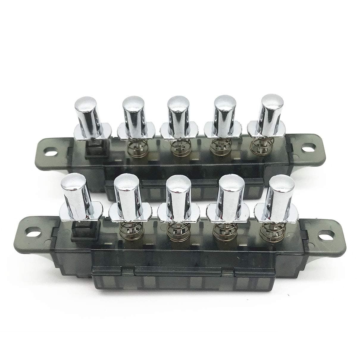 XMHF 5 Push Button Piano Type AC 250V 4A MQ165 Key Board Switch for Range Hood 2Pcs