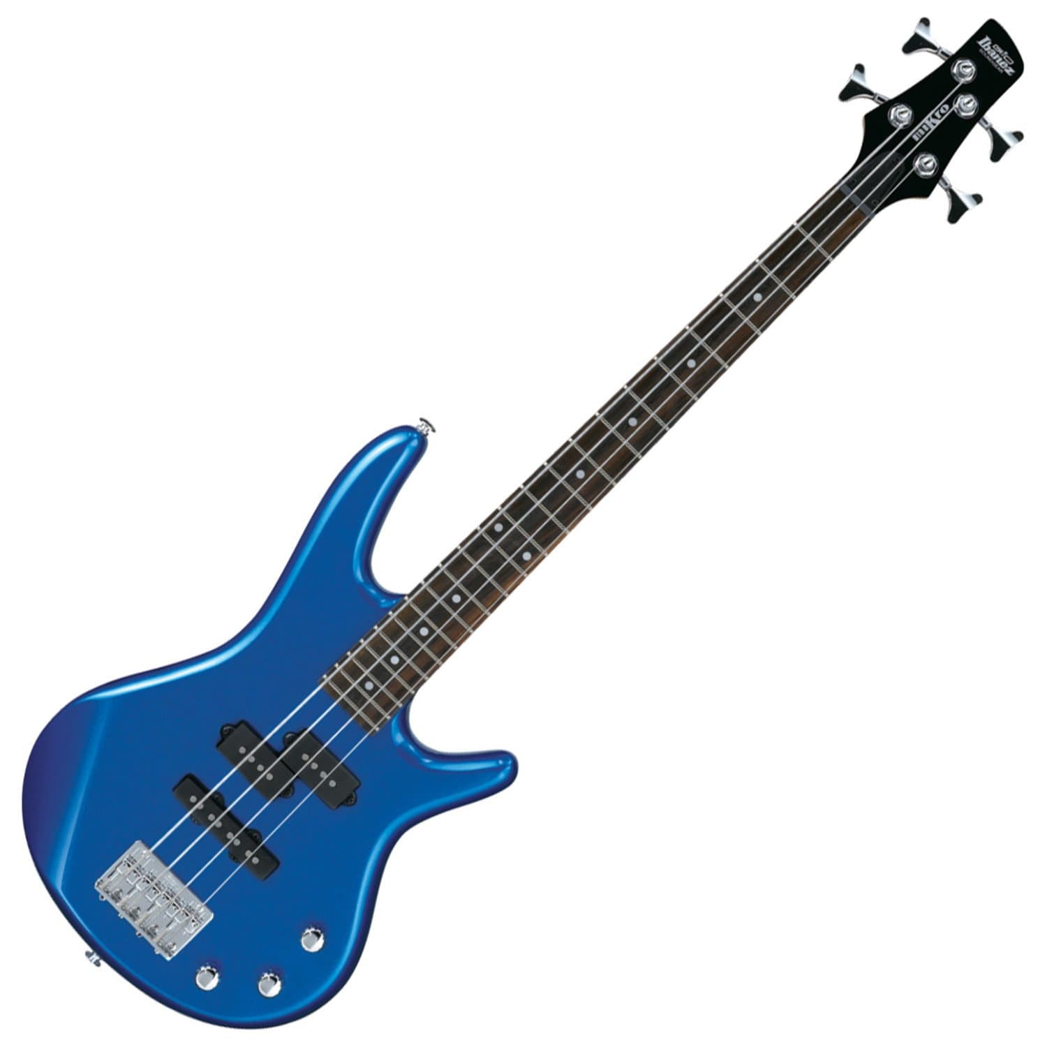 GSRM20 SLB Starlight Blue Mikro Compact 4-String Electric Bass Guitar