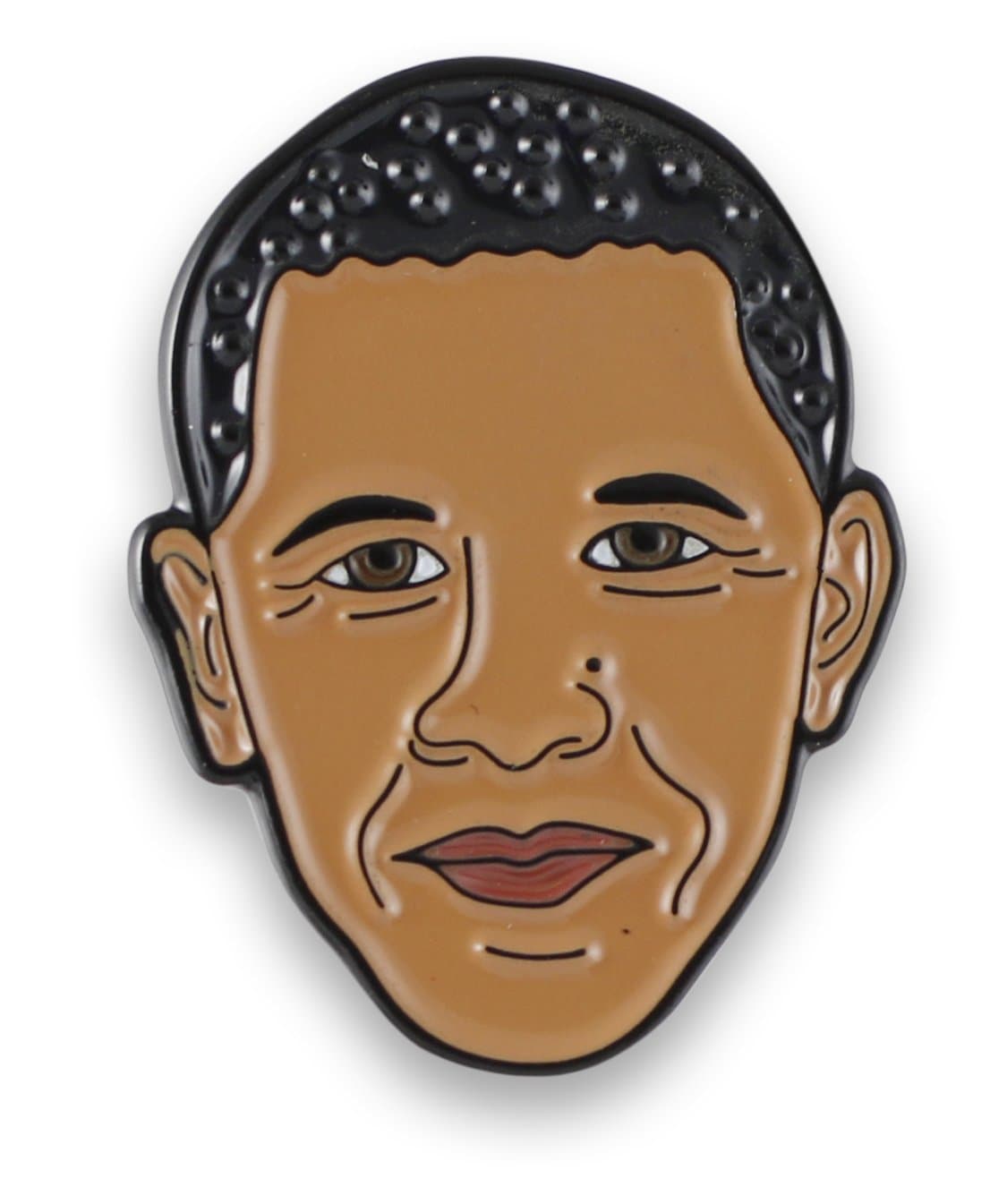 Forge Celebrity Character Enamel Lapel Pins (Obama)