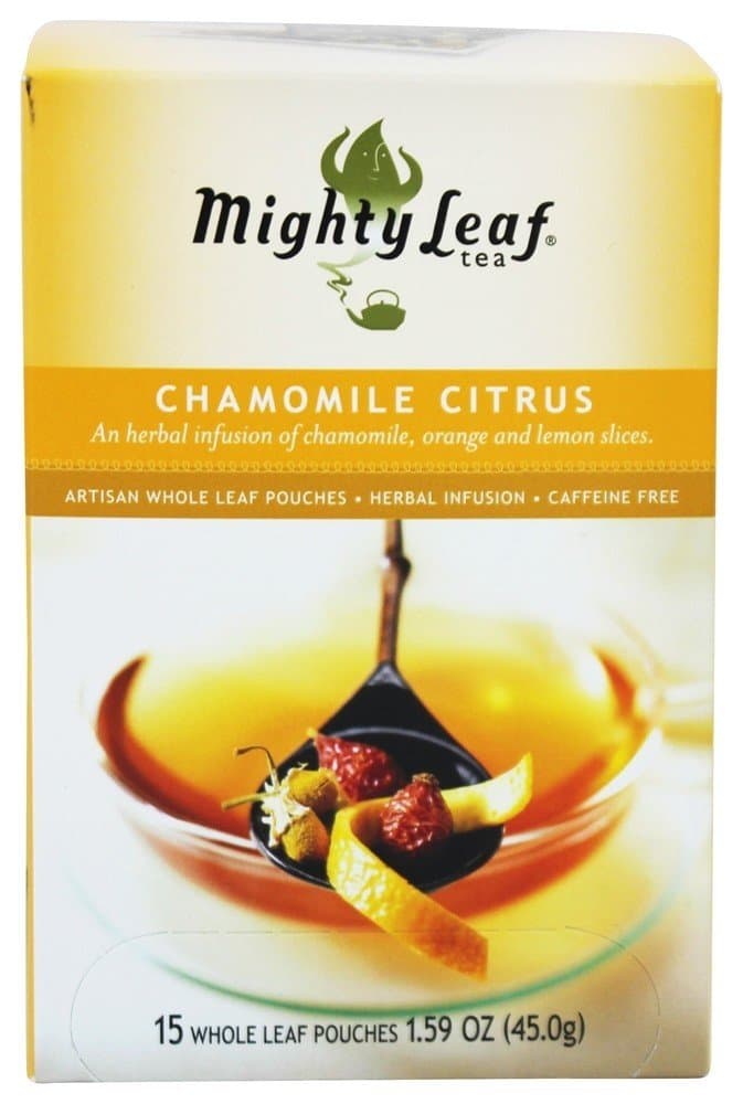 Tea Chamomile citrus mighty leaf,15 bag,1.59 oz