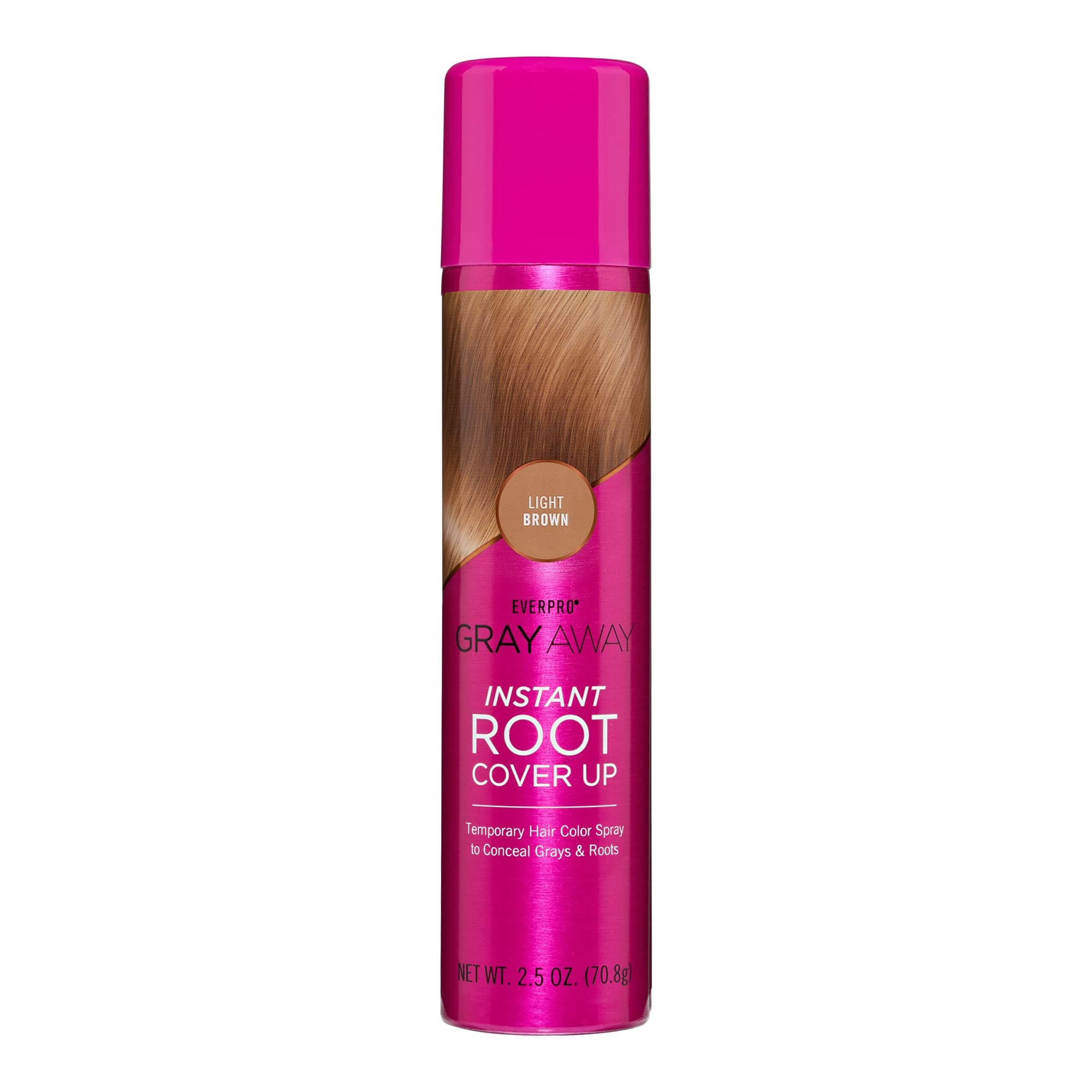Gray Away Instant Root Cover Up Spray 2.5oz - Light Brown