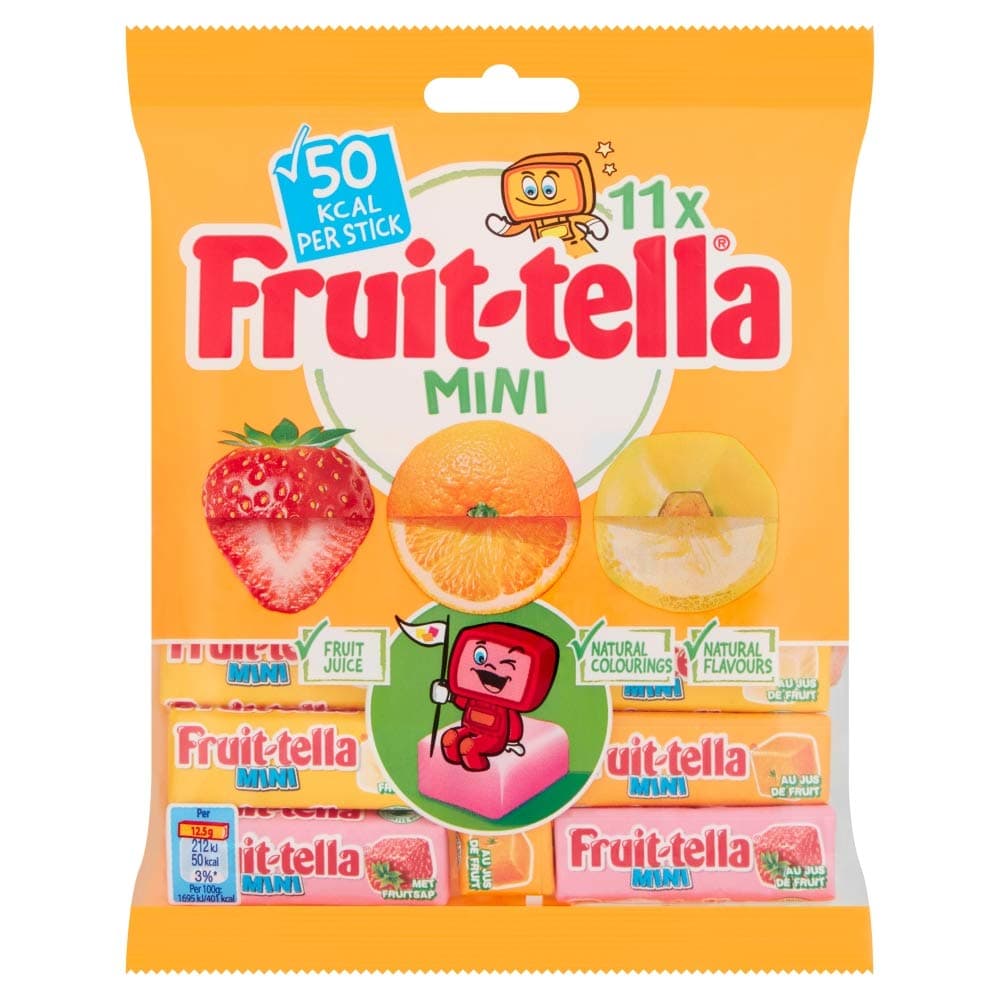 Fruit Tella Mini Mixed, 140 g