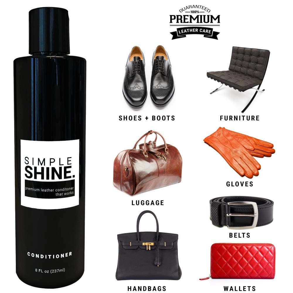 Premium Leather Conditioner | Leather Protector for Shoes Restore, Protect & Condition Purse, Boot, Car Seats and More