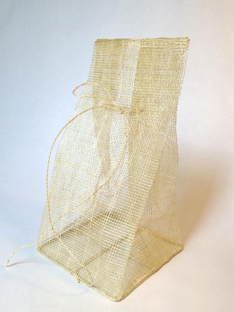 Wire Bottom Bag Natural - (Pack of 12)