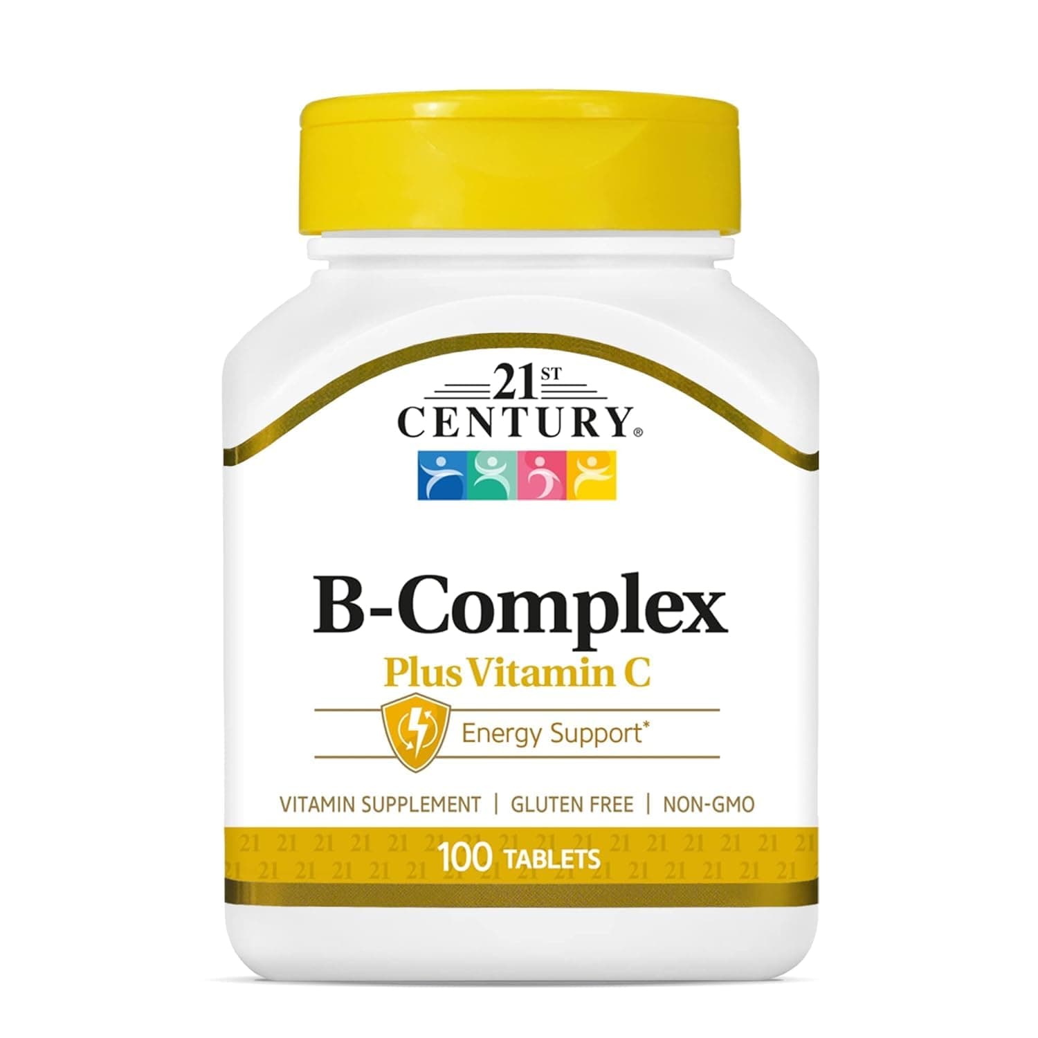 B-Complex with C Caplets - 100 Capsules