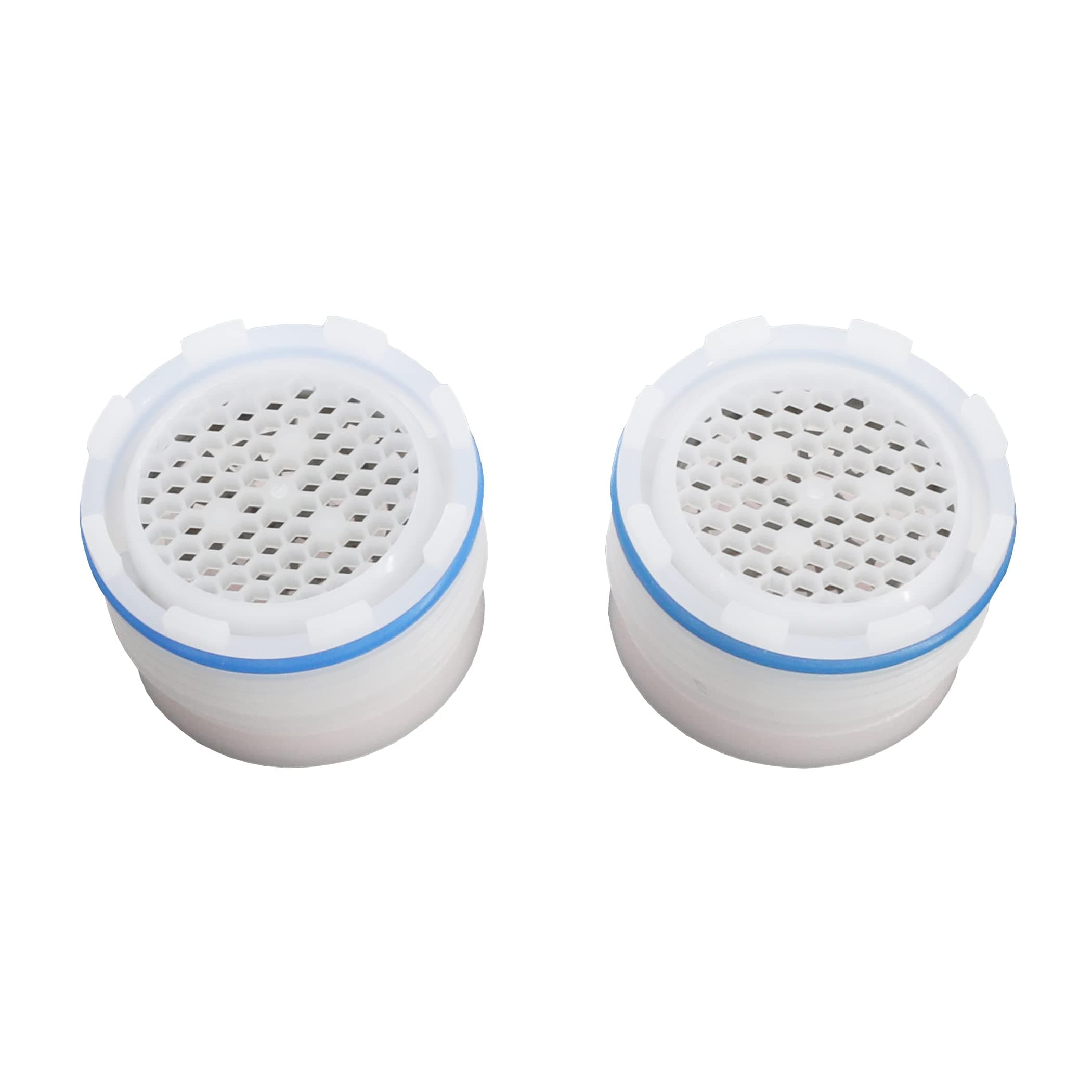 Water Saving 1.2 GPM Tiny Hidden Faucet Aerator Insert (2 Pack)