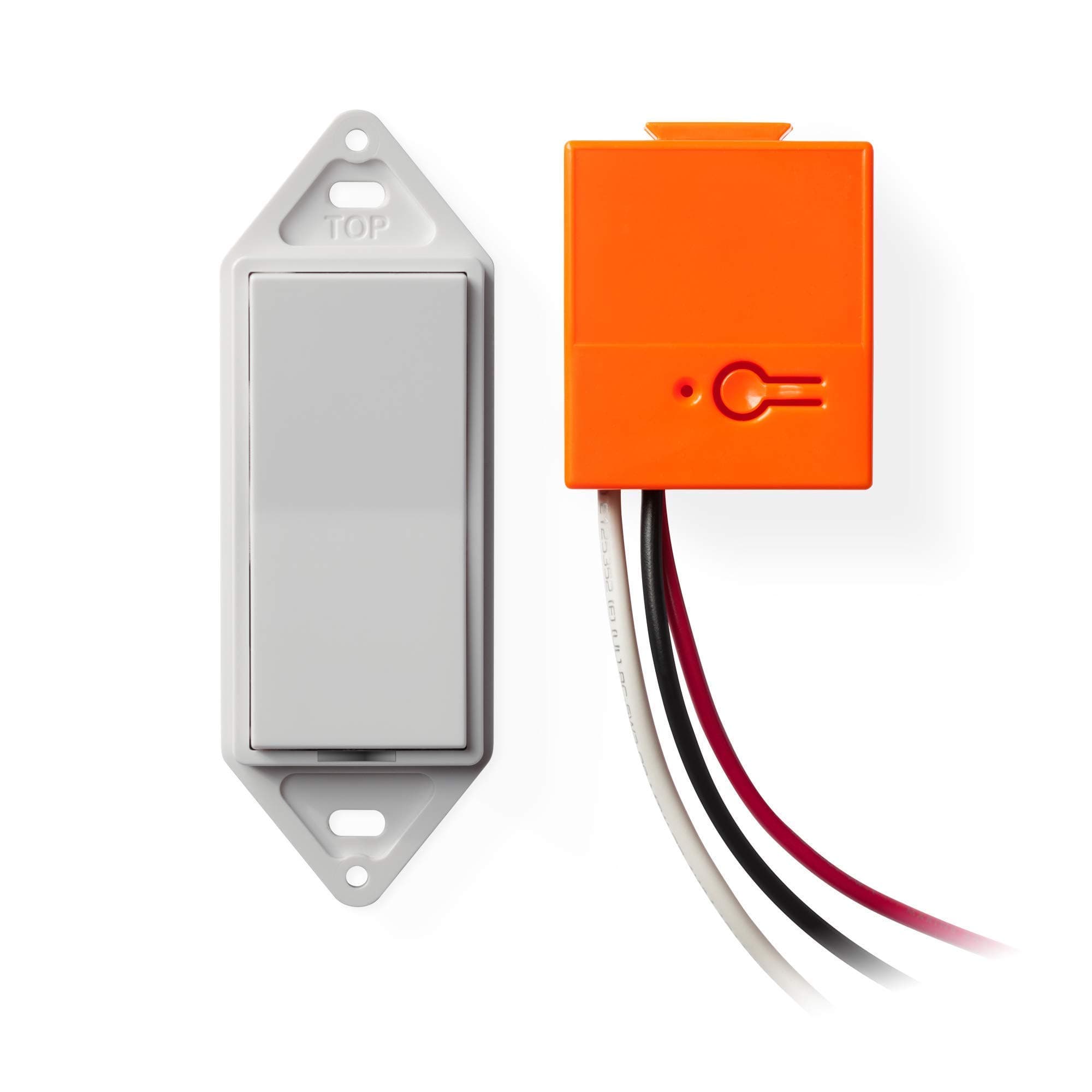 Wireless Dimmer Switch Kit Decora Style Switch, No Wire Dimmer Light Control Kit