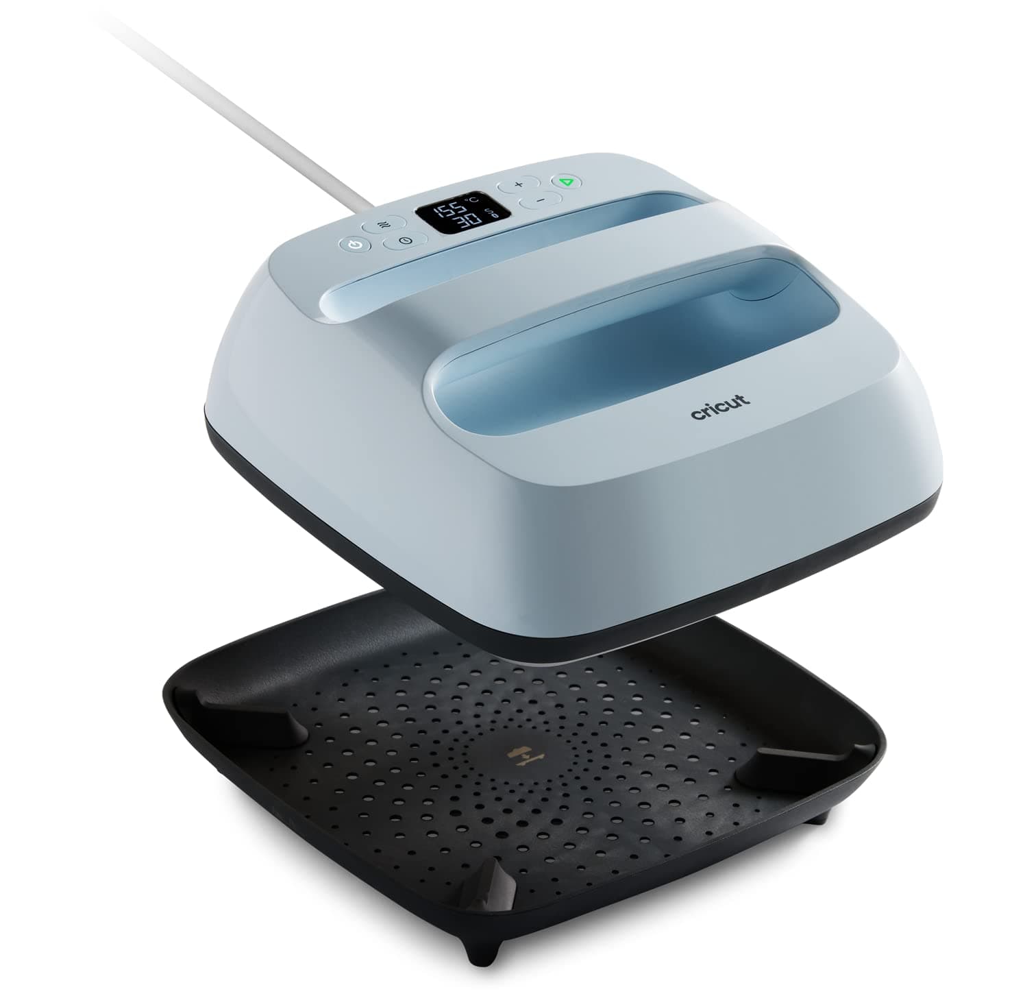 EasyPress 3 | 22.5 cm x 22.5 cm (9 inches x 9 inches) | Precise Temperature Control up to 205 °C (400 F) | Bluetooth® Technology Heat Press for Iron-On (HTV), Infusible Ink and Sublimation