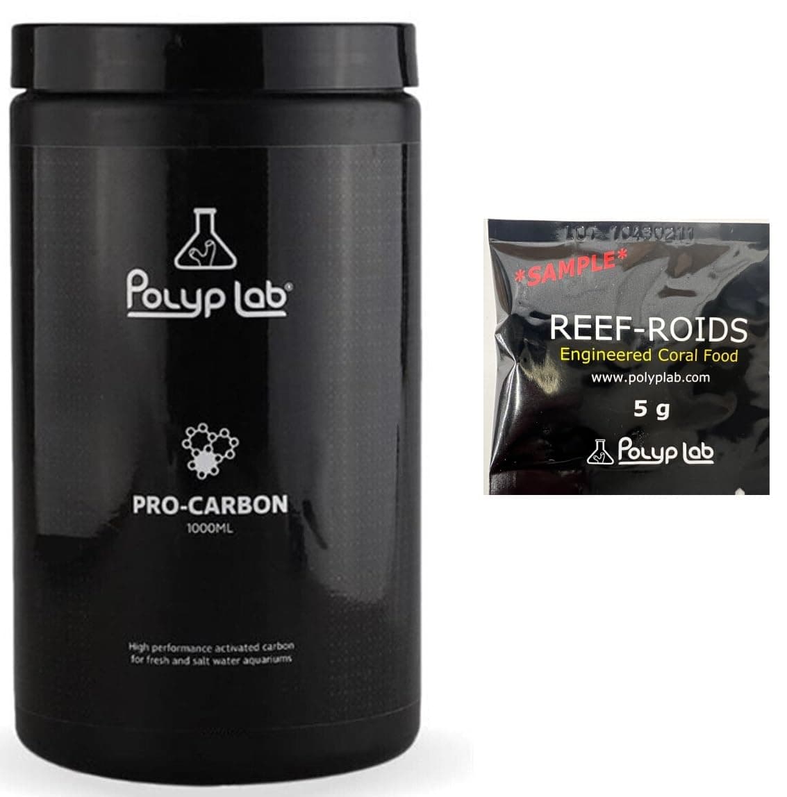 Reef-roids Reef Primer One Shot PRO Carbon Polyplab Fish Food (PRO Activated Carbon 1000mL)