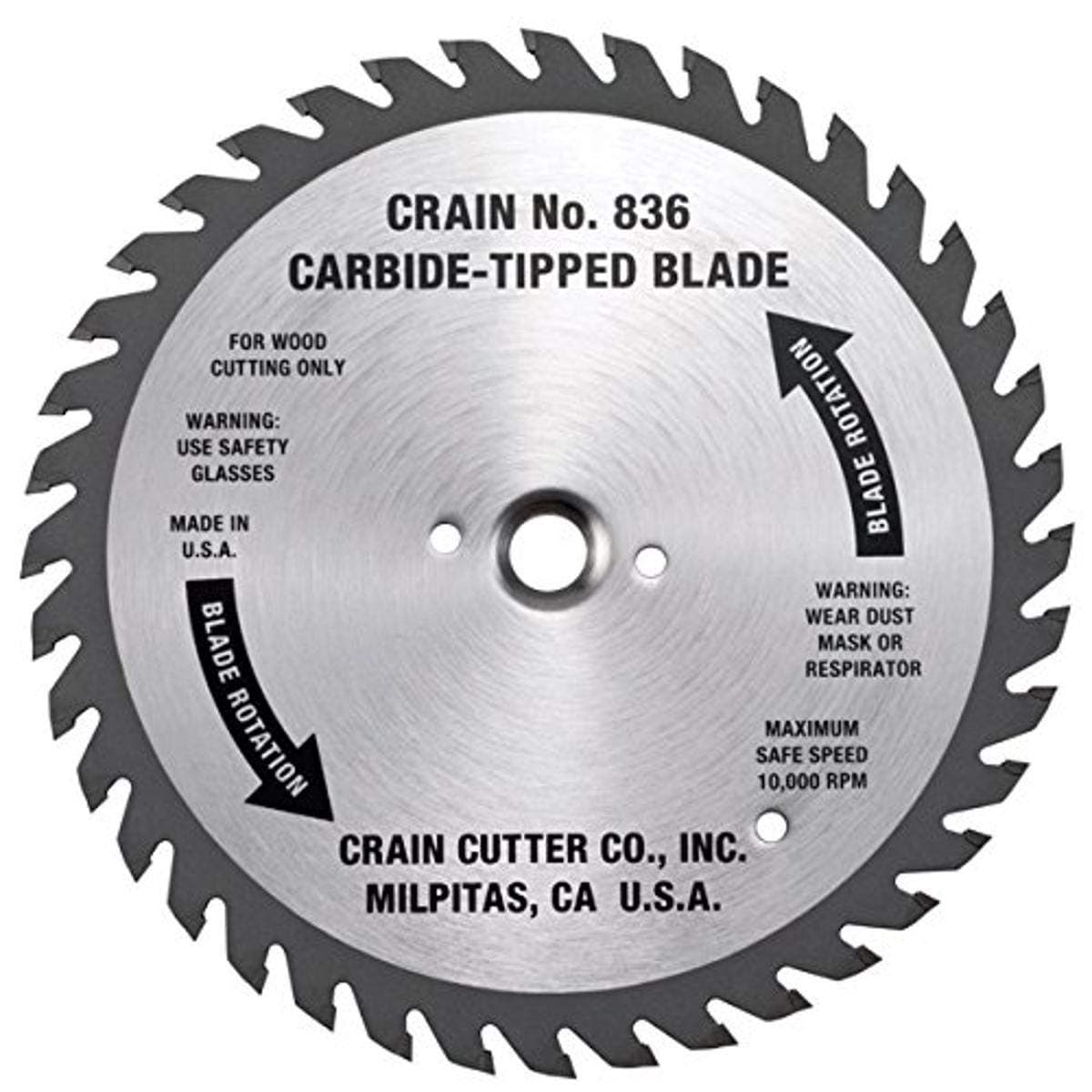 Tool Crain Blade For Undercut Saw (78-836)
