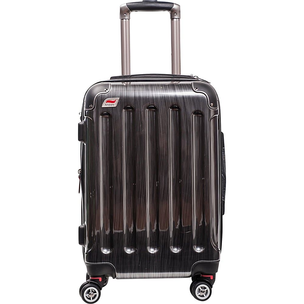 Barcelona 24" Spinner Suitcase Color: Pewter