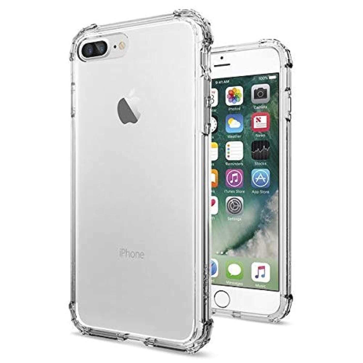 King Kong Armor Cover for iPhone 7 Plus -Transparent
