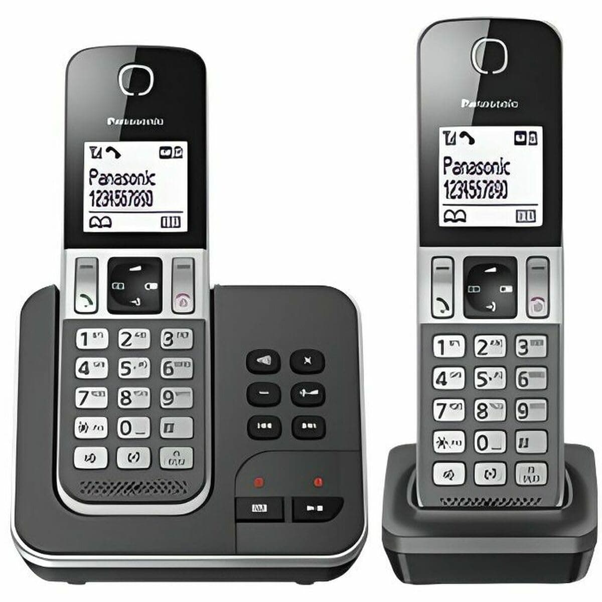 TELEPHONE FIXE TELEPHONE DECT DUO Noir