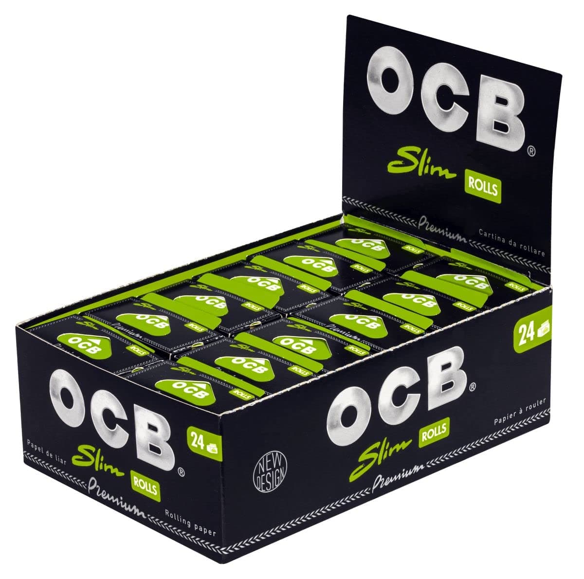 OCB Premium Slim ROLLS x 24 Rolling papers