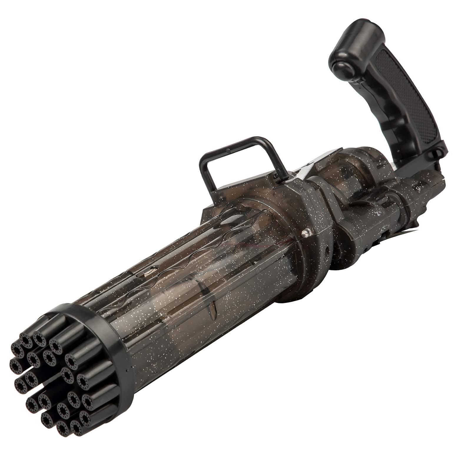 Fleeting Time Bubble Machine, 2023 Upgrade Bubble Gun Toy Gift, 21 Hole Super Large Phantom Light Automatic Bubble Machine (Black)