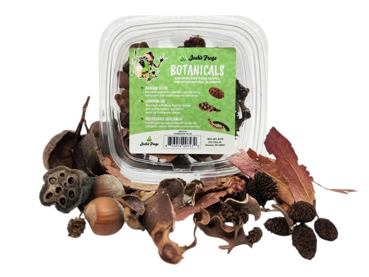 Josh's Frogs Assorted Substrate Botanicals for Orchid, Frogs, Reptiles and Fish