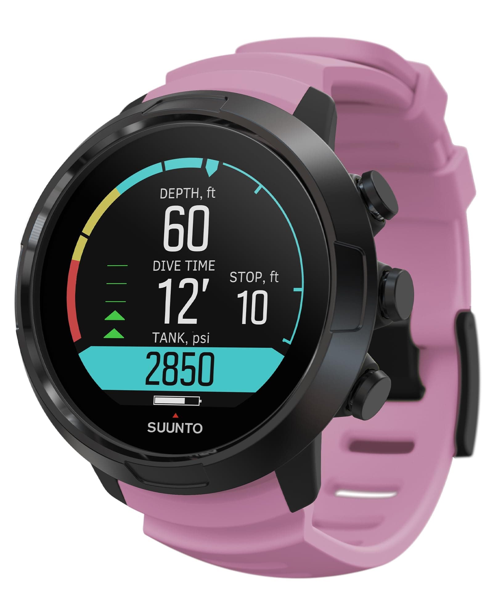 SUUNTO D5 Dive Computer with Color Screen and Exchangeable Straps, Wildberry