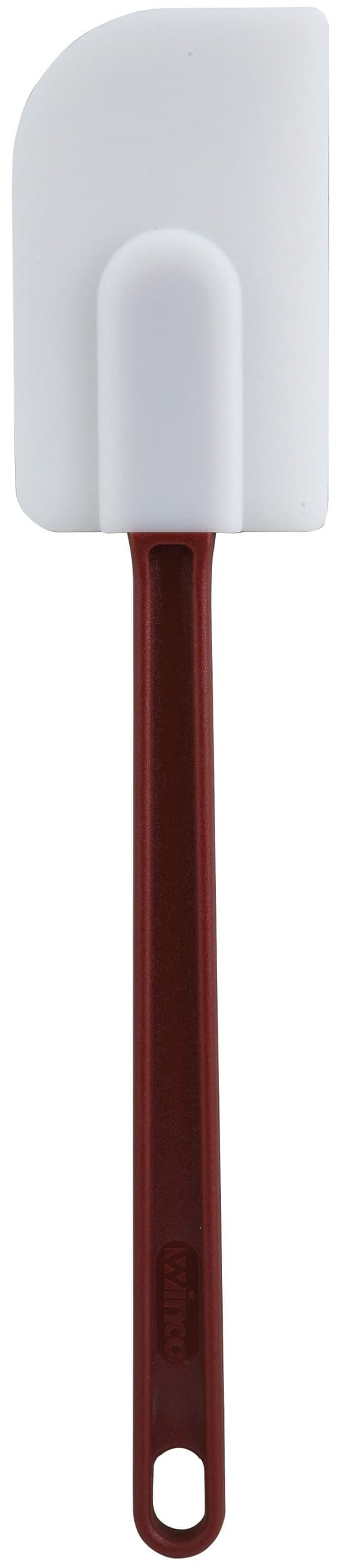 Winco Flat Silicone Spatula, 14-Inch, 1, White