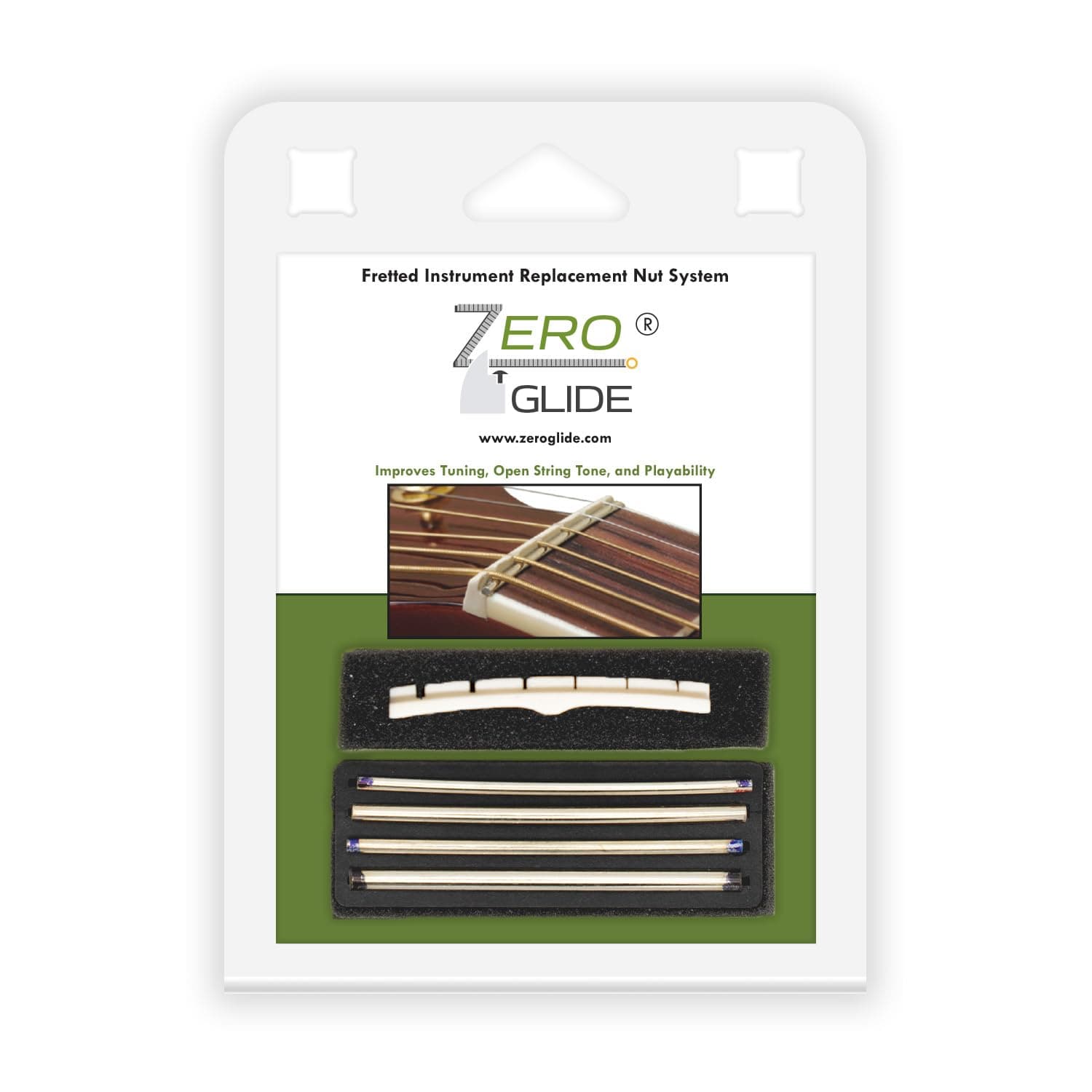 Zero Glide Slotted ZS-7f Electric Guitar Nut System