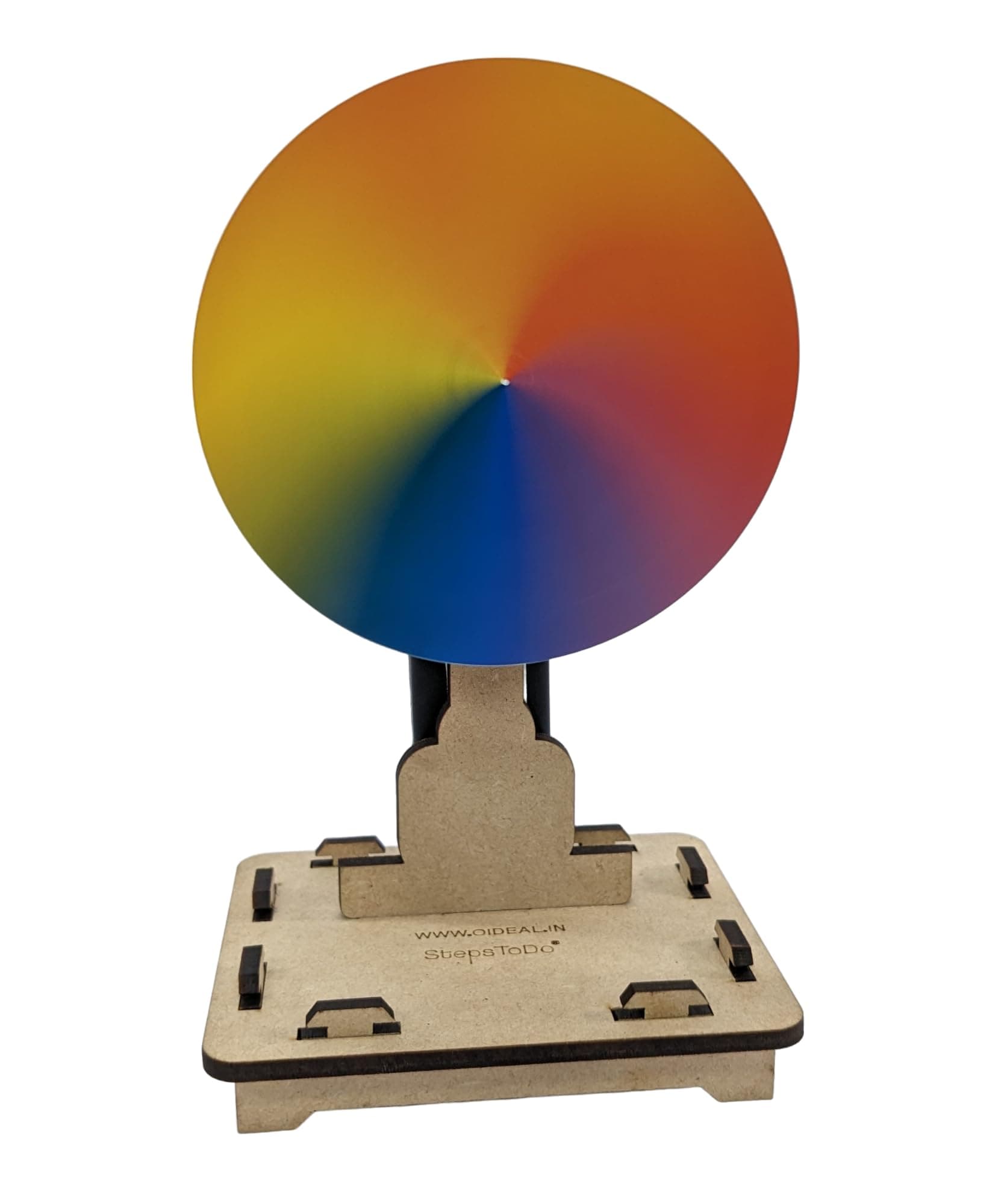 motorized newton disk | school science project | science activity kit (Multicolour)