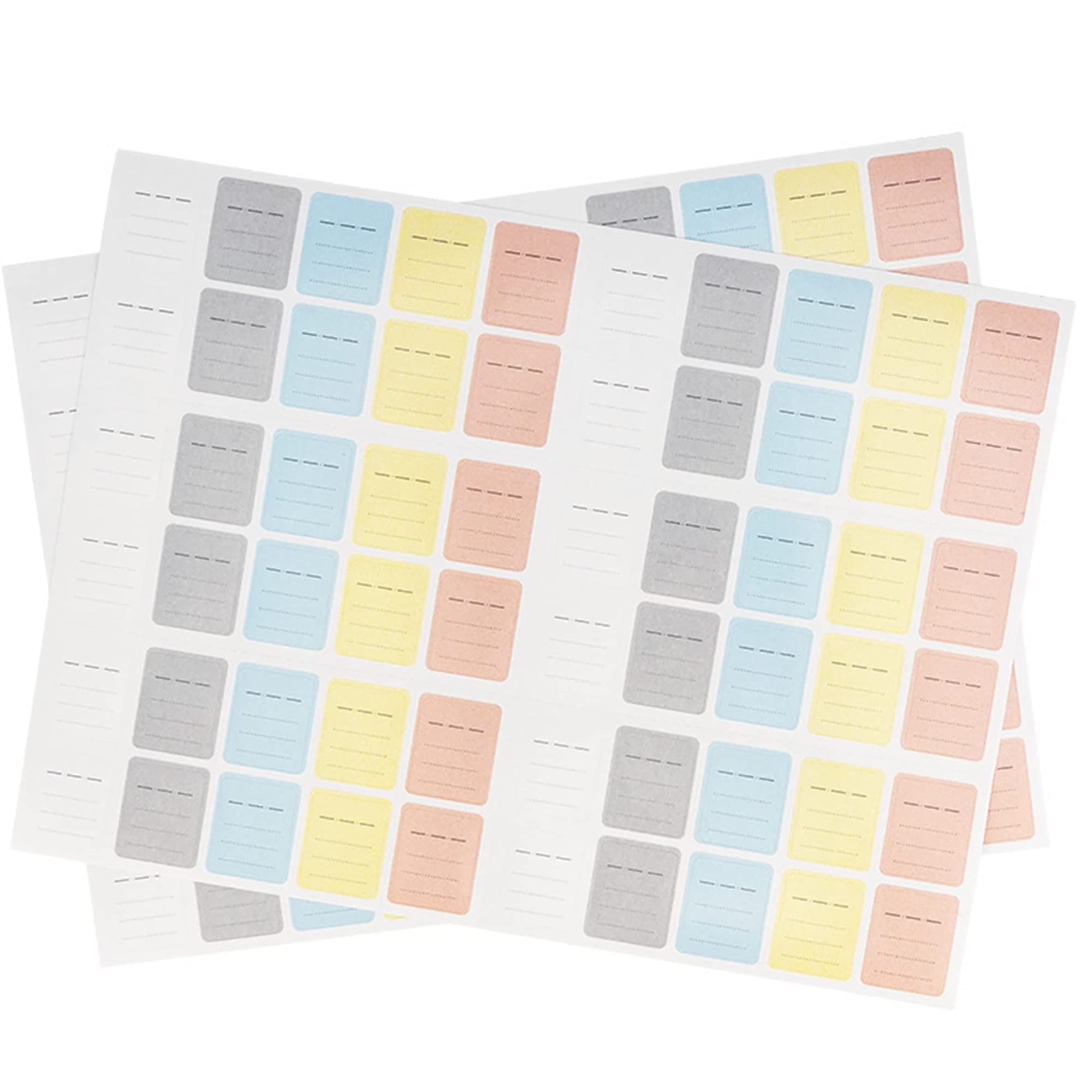 120 Pieces Multi-Use Printable Memory Card Labels for Camera SD SDHC SDXC XQD CF CFexpress Type B USB Flash Drive Removable Stickers Cards Marking Paper Label Maker